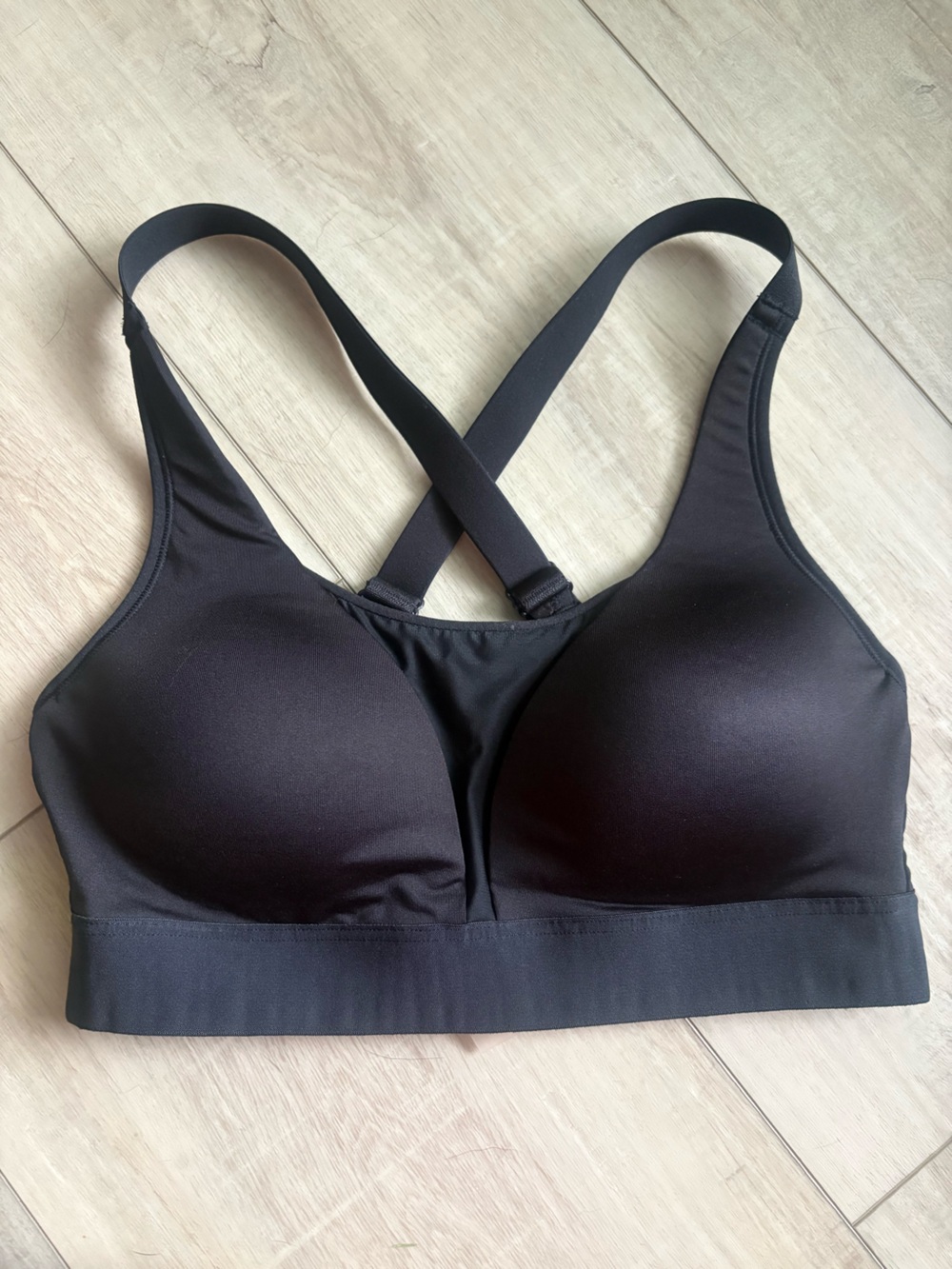 CALIA by Carrie Underwood Black Seamless Wireless Padded Sports Bra